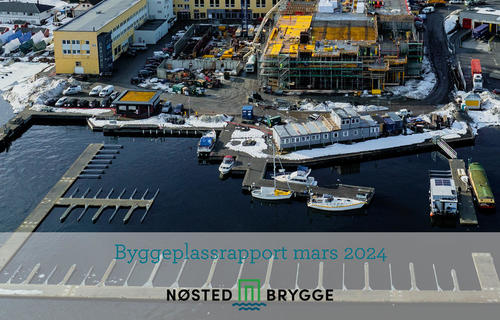 Byggeplassrapport mars 2024